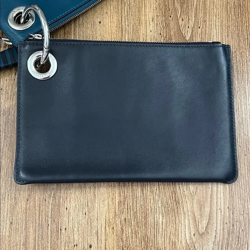 Michael Kors Tri-Color Leather Pouch Trio